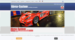 Desktop Screenshot of abrex-system.com